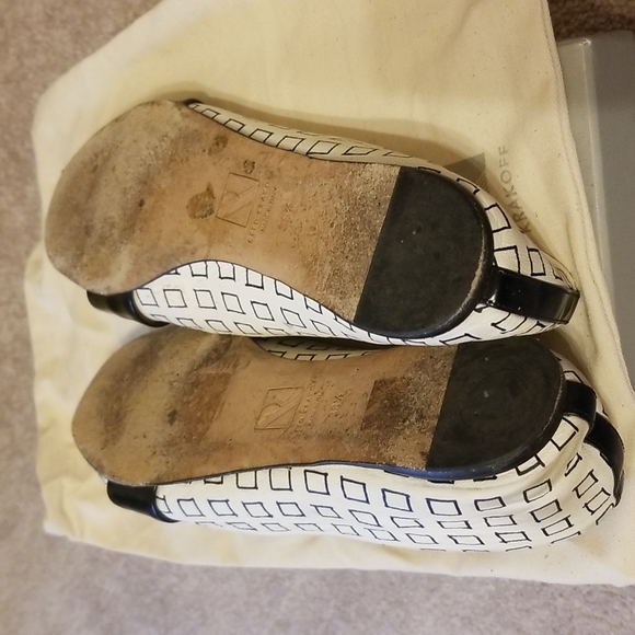 Women's Reed Krakoff square print loafer shoes - Picture 7 of 10